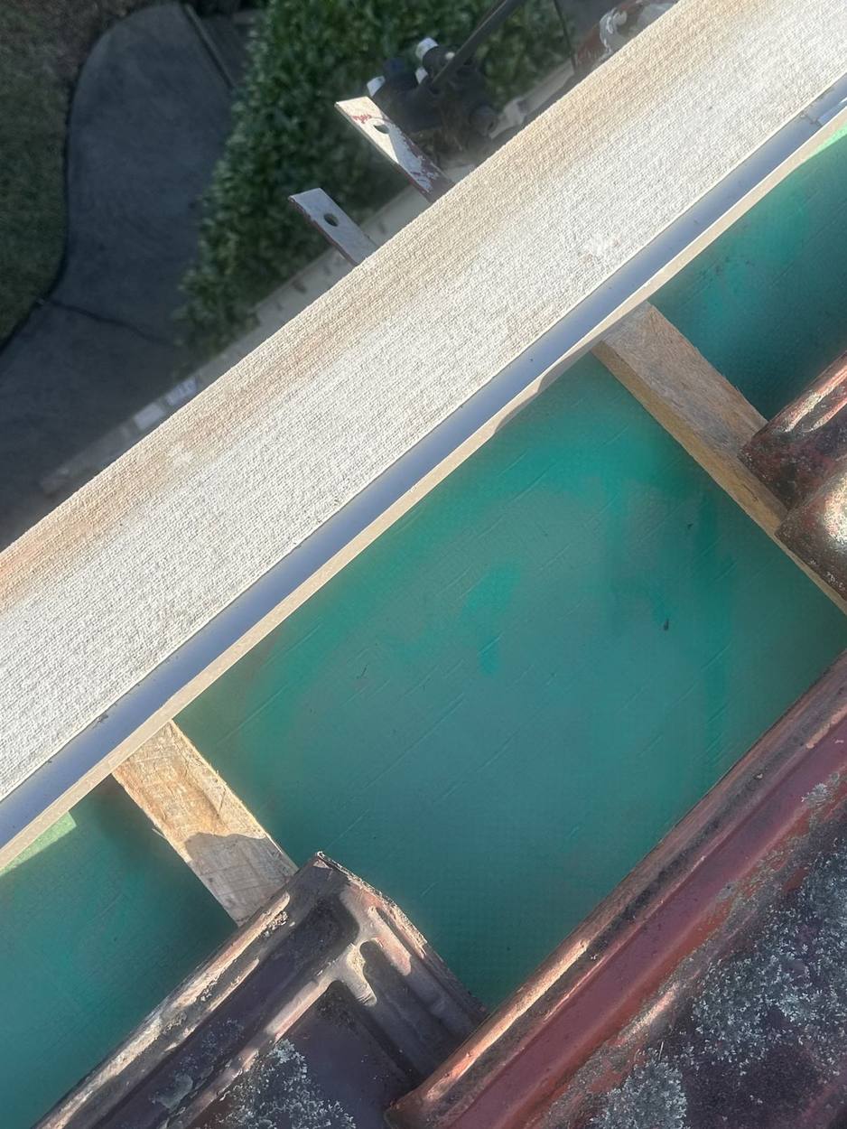 New sarking and battens laid under roof tiles